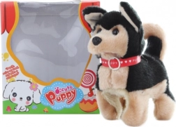 Chodiaci čierny psík na batérie