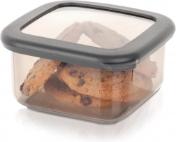 Štvorcová dóza na sypké potraviny s vekom 400 ml