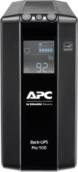 Záložný zdroj APC Back-UPS Pro 900 VA s AVR a LCD, 6× C13