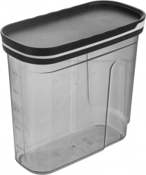 Dóza na sypké potraviny s dávkovačom GREY 1,8 l