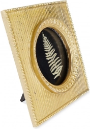 Zlatý fotorámik 10 × 10 cm