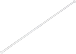 Teleskopická rozperná tyč 70–120 cm, hliníková, biela - 1 kus