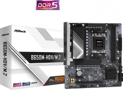asrock b650m-hdv/m.2 – microatx základná doska am5 s ddr5, hdmi a displayport