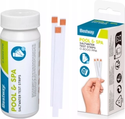 Testovacie prúžky na slanú vodu do bazéna a vírivky Bestway