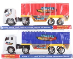 Plastový kamión s prívesom na zotrvačník