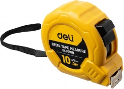 Metr Deli Tools 10m EDL9010B žltý