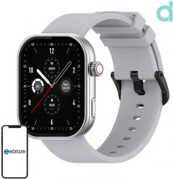 Chytré hodinky Zeblaze Btalk Plus strieborné