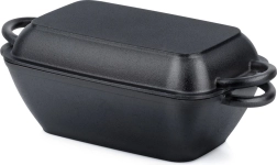 Liatinová pekáčová nádoba 2v1 s pokrievkou a grilovacou panvicou 3,5 l / 1,5 l