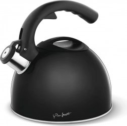Čajník Cuivre 3 l, čierny s píšťalkou, pre všetky typy sporákov