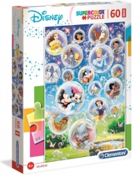 Puzzle Disney rozprávky Clementoni MAXI 60 dielikov
