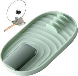 Zelená kuchynská podložka na nádoby a pokrývky