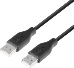 Kábel USB AM-AM 1,8m čierny