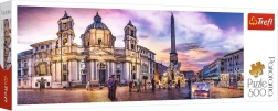 Puzzle 500 dielikov panorama - Piazza Navona, Rím
