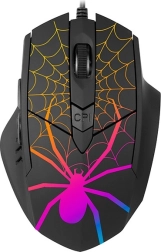 Herná myš TRACER Gamezone Black Widow USB