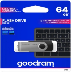USB kľúč GOODRAM Twister 64GB USB 3.0 modrý