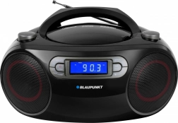 Boombox FM PLL CD/MP3/USB/AUX/Hodiny/Budík