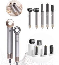 Multifunkčný fén a styler 5v1 s ionizáciou a studeným vzduchom 1300 W