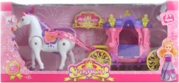 Kôň s kočiarom pre bábiky