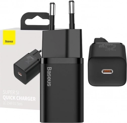 rýchlonabíjačka Baseus Super Si 25W s USB‑C (čierna)