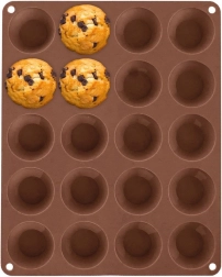Silikónová forma na mini muffiny 20 ks Orion