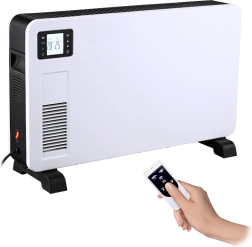 Solight teplovzdušný konvektor 2300 W s LCD displejom, ventilátorom a časovačom