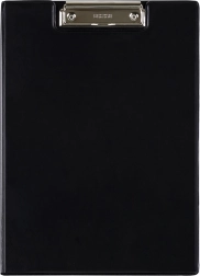 Písacia podložka A4 plastová Classic čierna