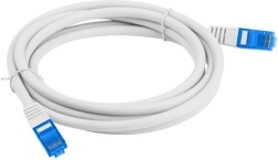 Sieťový kábel ethernet cat.6a s/ftp cca 2 m sivý