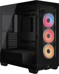 Počítačová skriňa Mid‑Tower 3500X LXR LINK TG, čierna