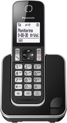 Bezdrôtový telefón Panasonic KX-TGD310 čierny