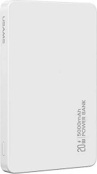bezdrôtová powerbanka 5000 mAh 20 W s magnetickým MagSafe a PD, biela