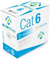 Telekomunikačný kábel U/UTP kategórie 6 s 25-ročnou zárukou
