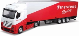 Kovový kamión Bburago 1:43 Volvo FH16 Globetrotter 750 XXL s návesom