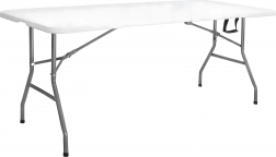 Skladací banketový kufríkový stôl 180 × 70 × 74 cm