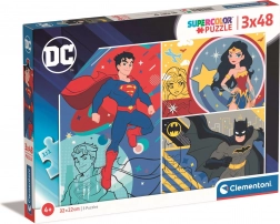 Puzzle 3×48 dielikov DC Comics