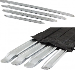 Sada montážnych pák na pneumatiky z ocele s puzdrom