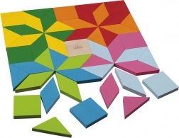 Detoa mozaika – drevená didaktická hra