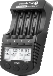 Inteligentná nabíjačka batérií AA/AAA EVERACTIVE