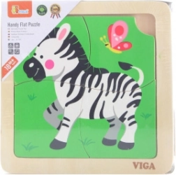 Drevené puzzle zebra značky VIGA