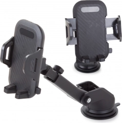 Nastaviteľný držiak do auta na čelné sklo pre telefón a GPS