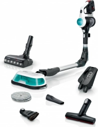 Tyčový vysávač BOSCH Unlimited 7 ProHygienic Aqua 2v1, biely