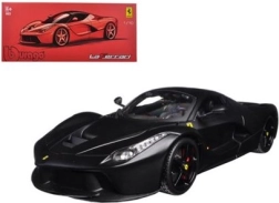 Kovový model BBURAGO Ferrari LaFerrari 1:18 matná čierna
