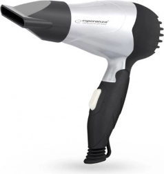 Fén na vlasy strieborno-čierny