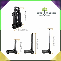 Skladací prepravný vozík s teleskopickou rukoväťou 40 kg