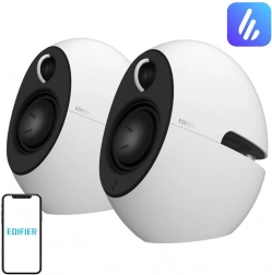 Edifier e25HD biele reproduktory so zvukom Hi‑Res a Bluetooth