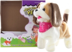 Interaktívny psík so šatkou na tlesknutie