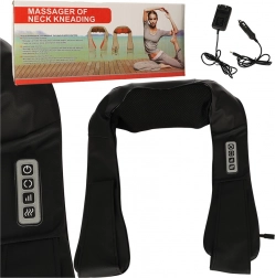 Shiatsu masážny golier s vyhrievaním na krk, plecia a chrbát
