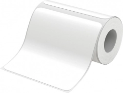 Tepelné samolepky NIIMBOT 100 × 100 mm, biela (75 štítkov)