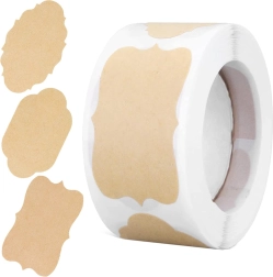 Samolepiace etikety na koreničky a darčeky