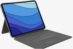 Klávesnicové puzdro Logitech Combo Touch pre iPad Pro 12,9'' (5. generácia), sivé, US rozloženie