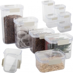 Sada vzduchotesných dóz na potraviny, 5 ks